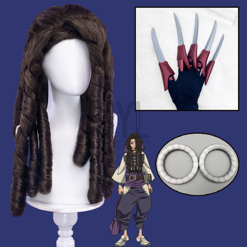 Men Accessories Bracelet - Anime Gachiakuta Jabber Wonger Cosplay Wig