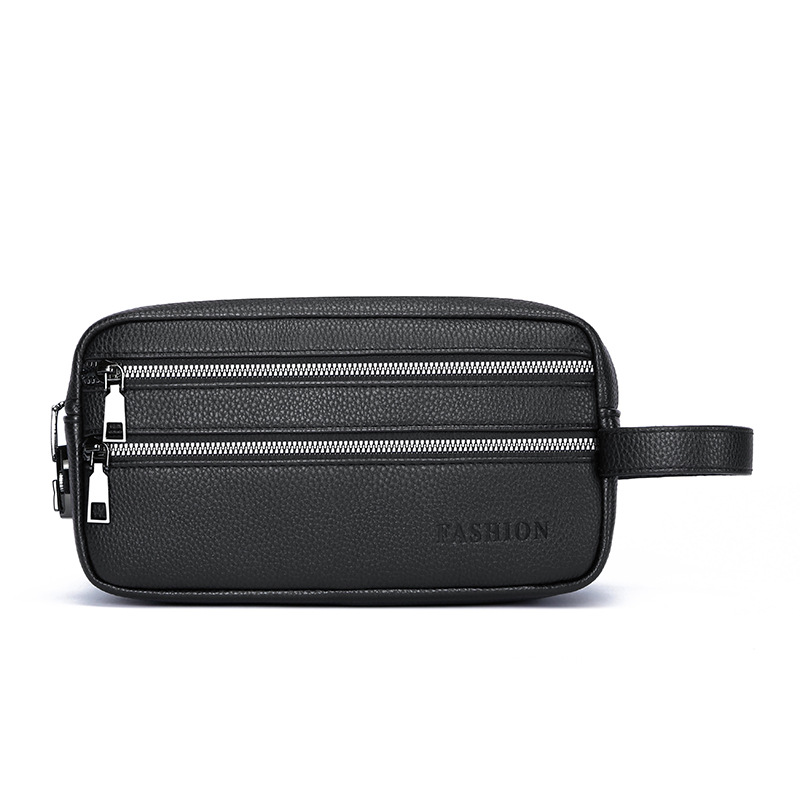 Men Accessories For Wrist - Vintage Men Hand Clutch Bag Multi‑Layer