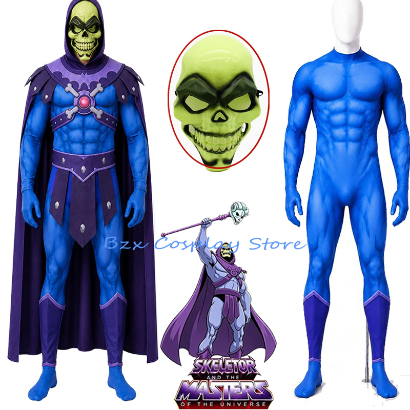 Men'S Accessories Anime - Anime Universe Man Cosplay King Skeletor