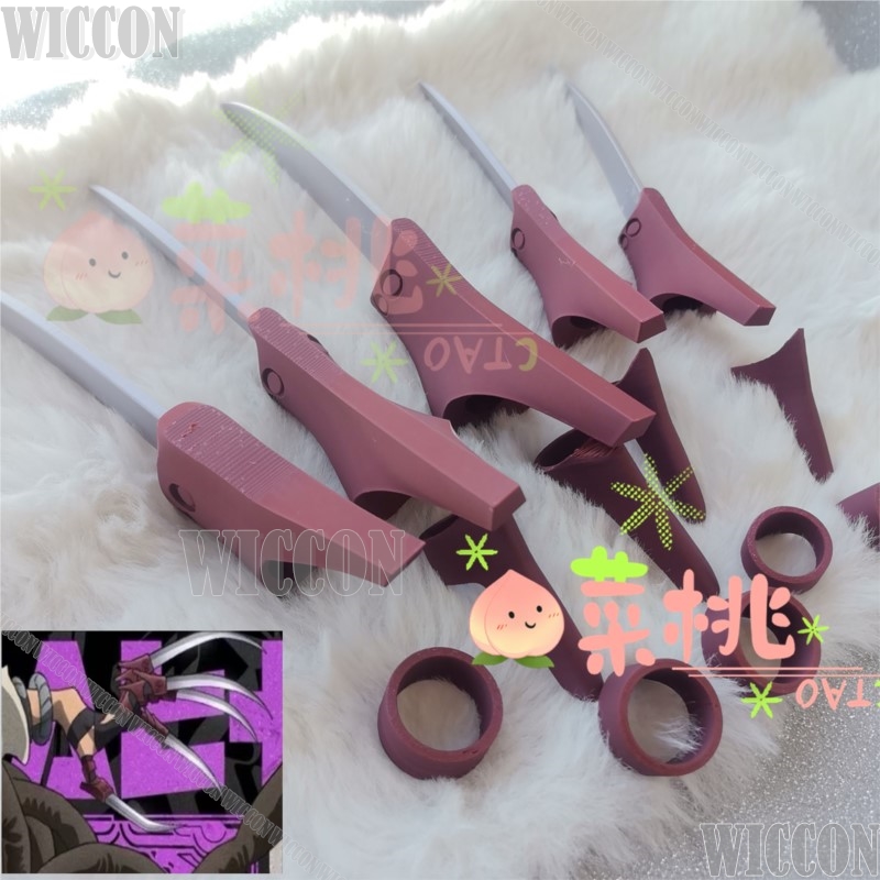 Men Accessories Ring And Bracelet - Jabber Wonger Anime Gachiakuta Cosplay Costume