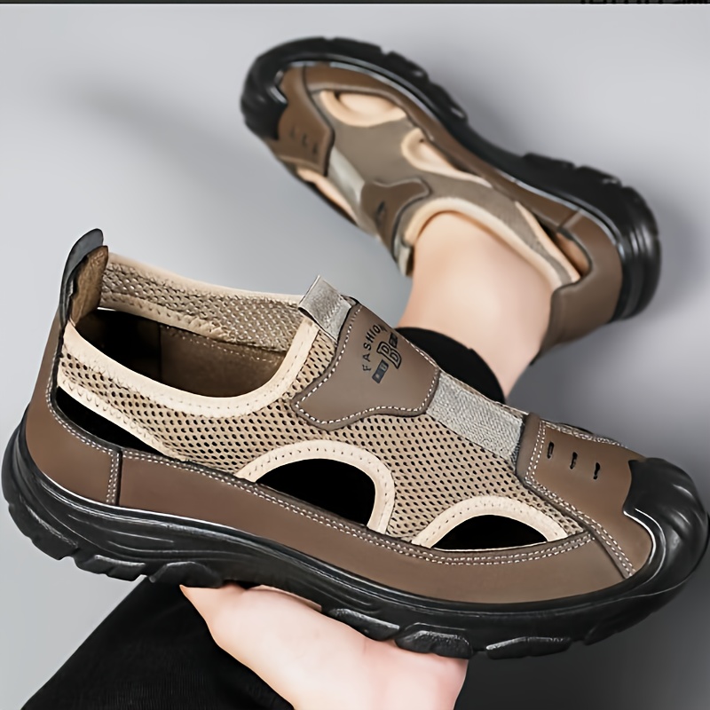 Men Accessories For Beach - Men Closed Toe Hiking Sandals 2026