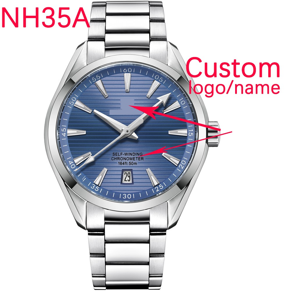 Men Accessories Bracelet - Luxury NH35 Movt Custom Logo 41mm