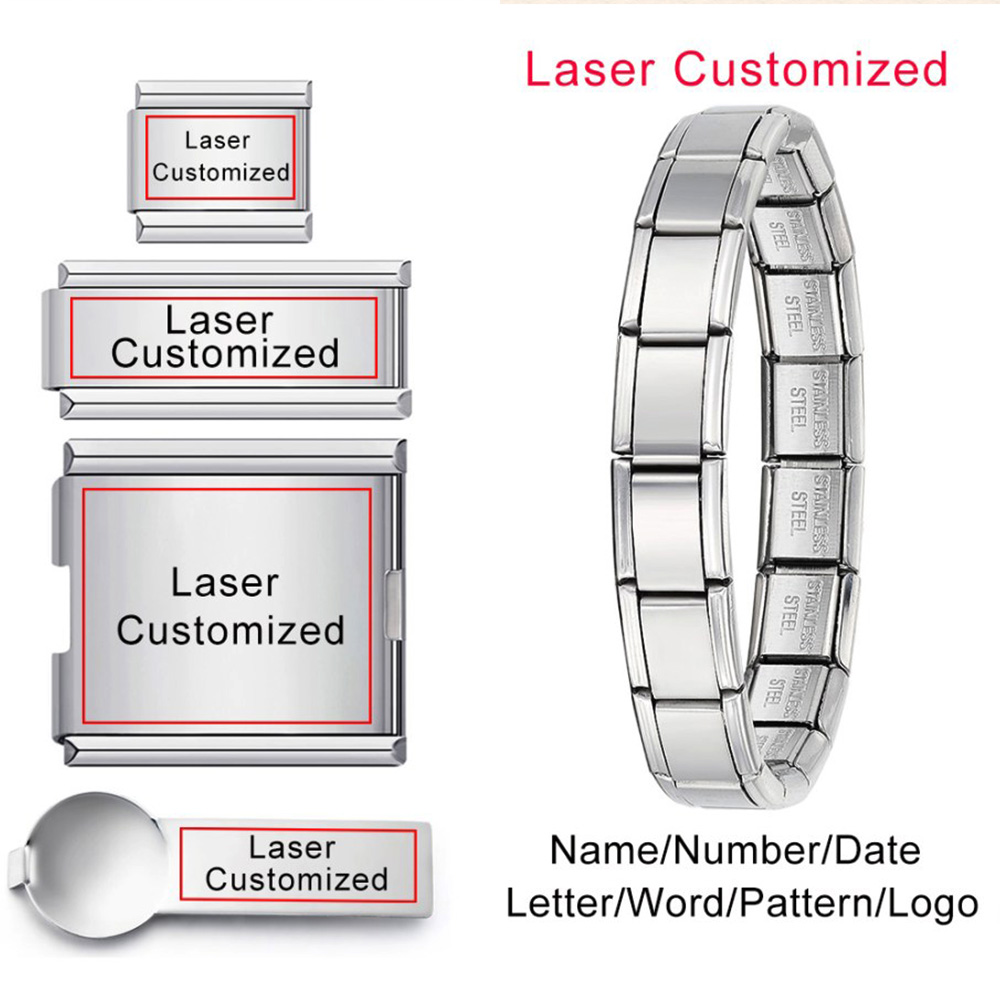 Men'S Accessories Jewelry Bracelet - URING Customization Personalization Bulk Italian Charm