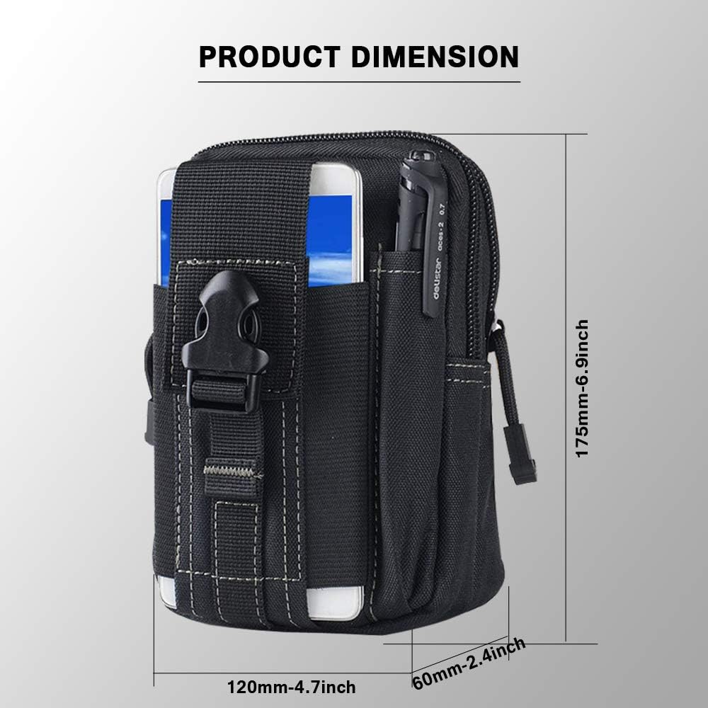 Tactical Molle Belt Pouch Mili - огляд і ціна Men'S Accessories Pouch