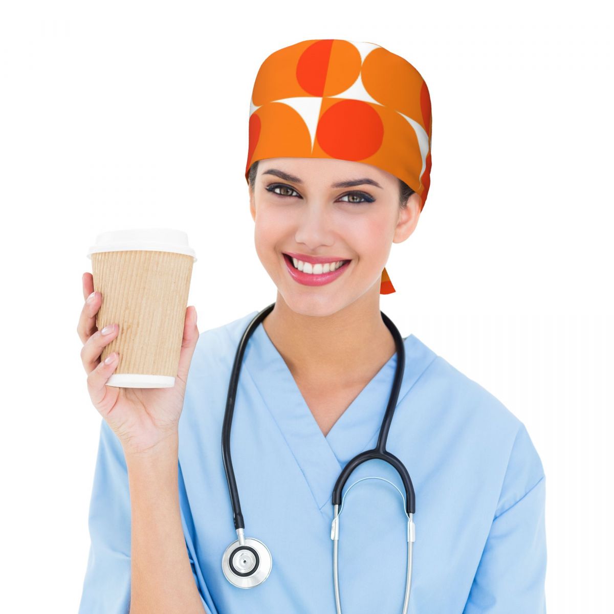 Orange Bauhau Scrub Hat Doctor - огляд і ціна Men Accessories H&M