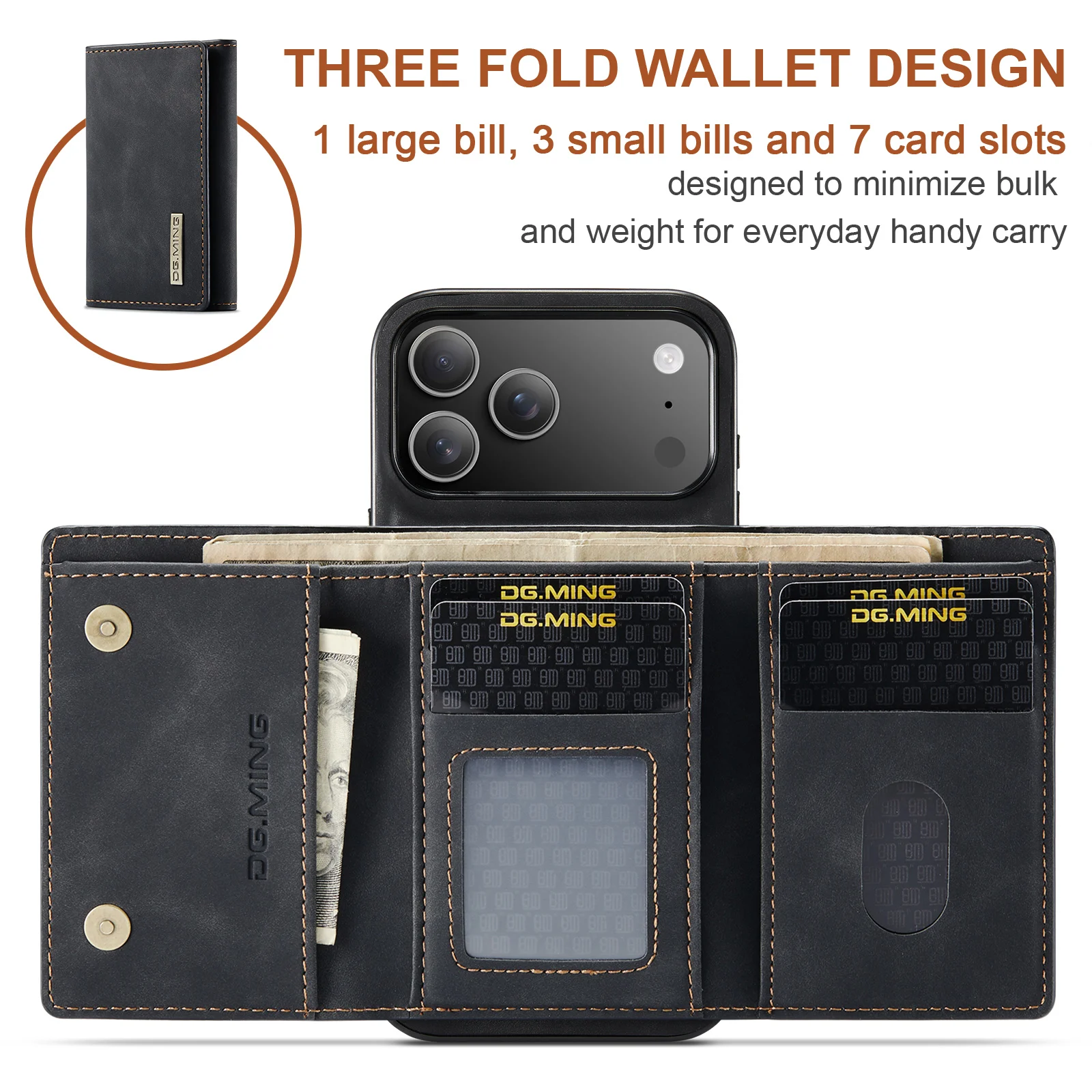 For New IPhone 17 Pro Max Air  - огляд і ціна Phone Wallet Combo
