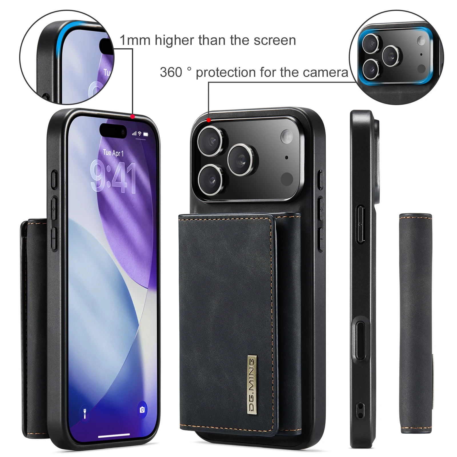 For New IPhone 17 Pro Max Air  - огляд і ціна Phone Wallet Combo