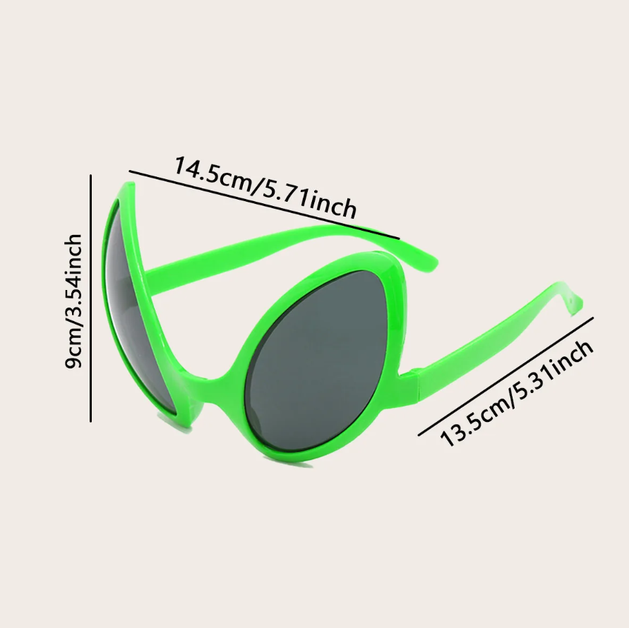 Green Alien Martian Quirky Sun - огляд і ціна Men'S Vegan Accessories