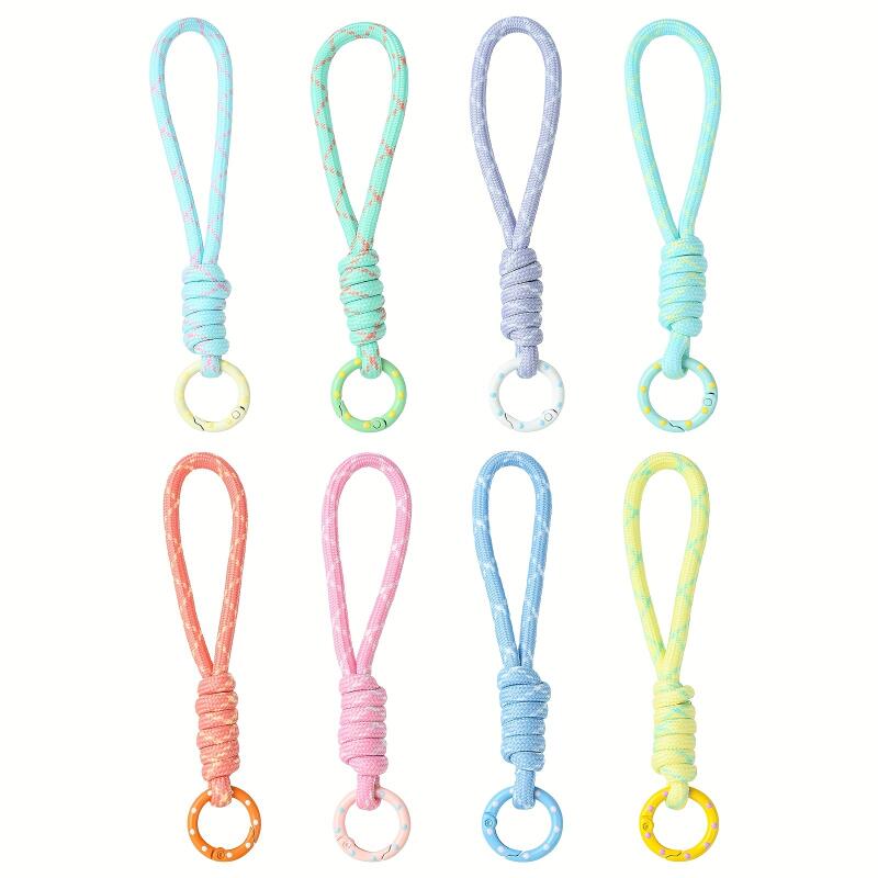 2~5pcs Colorful Braided Keycha - огляд і ціна Men'S Accessories Rings