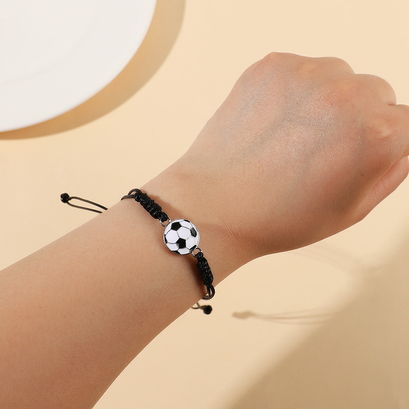 5/10Pcs Hand Woven Football Br - огляд і ціна Men Accessories For Wrist