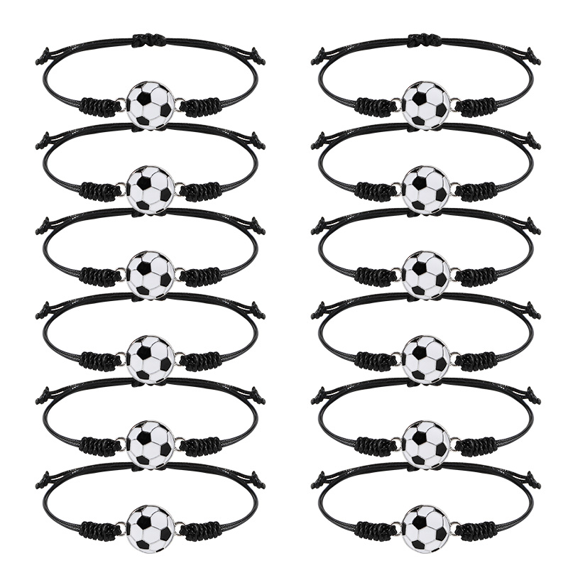 5/10Pcs Hand Woven Football Br - огляд і ціна Men Accessories For Wrist