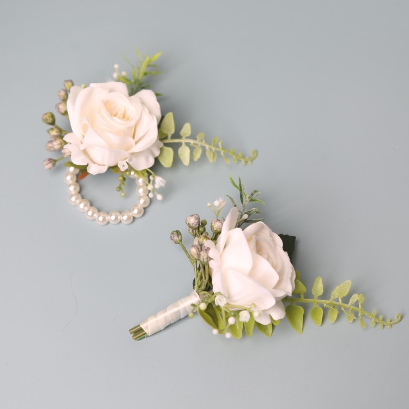 Wedding Suit Corsage Man Flowe - огляд і ціна Men Accessories For Wrist
