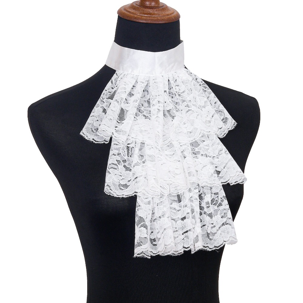 Fashion Victorian Lace Jabot C - огляд і ціна Men Accessories For Wrist
