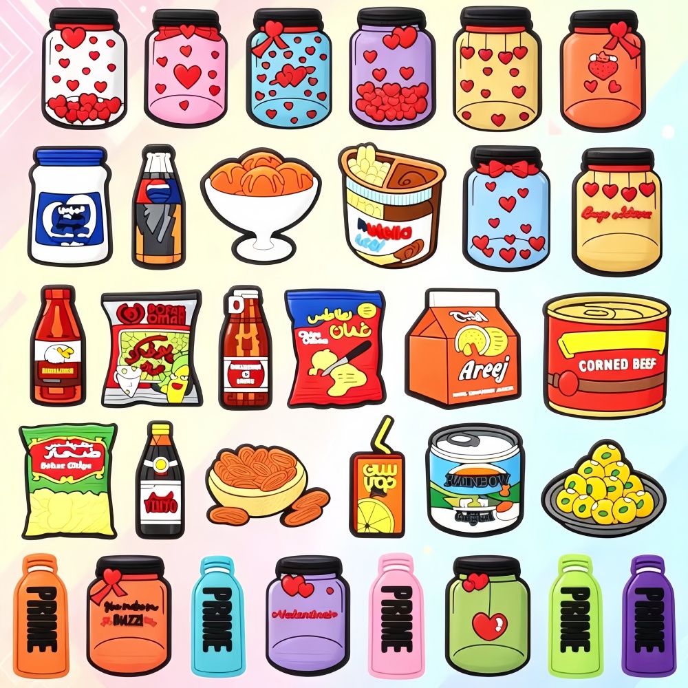 32PCS Food Shoe Charms for Cro - огляд і ціна Men'S Accessories Crocs
