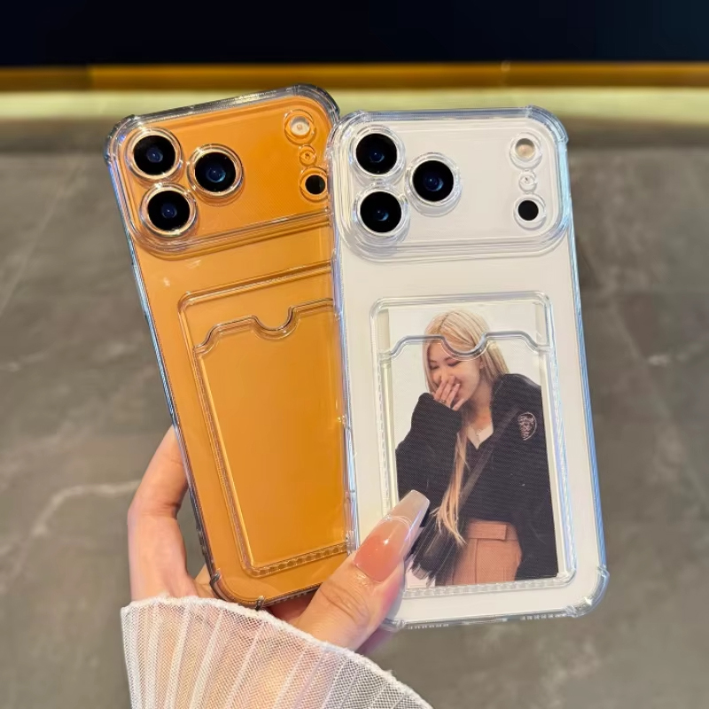 Transparent Card Slot Holder C - огляд і ціна Phone Wallet Combo