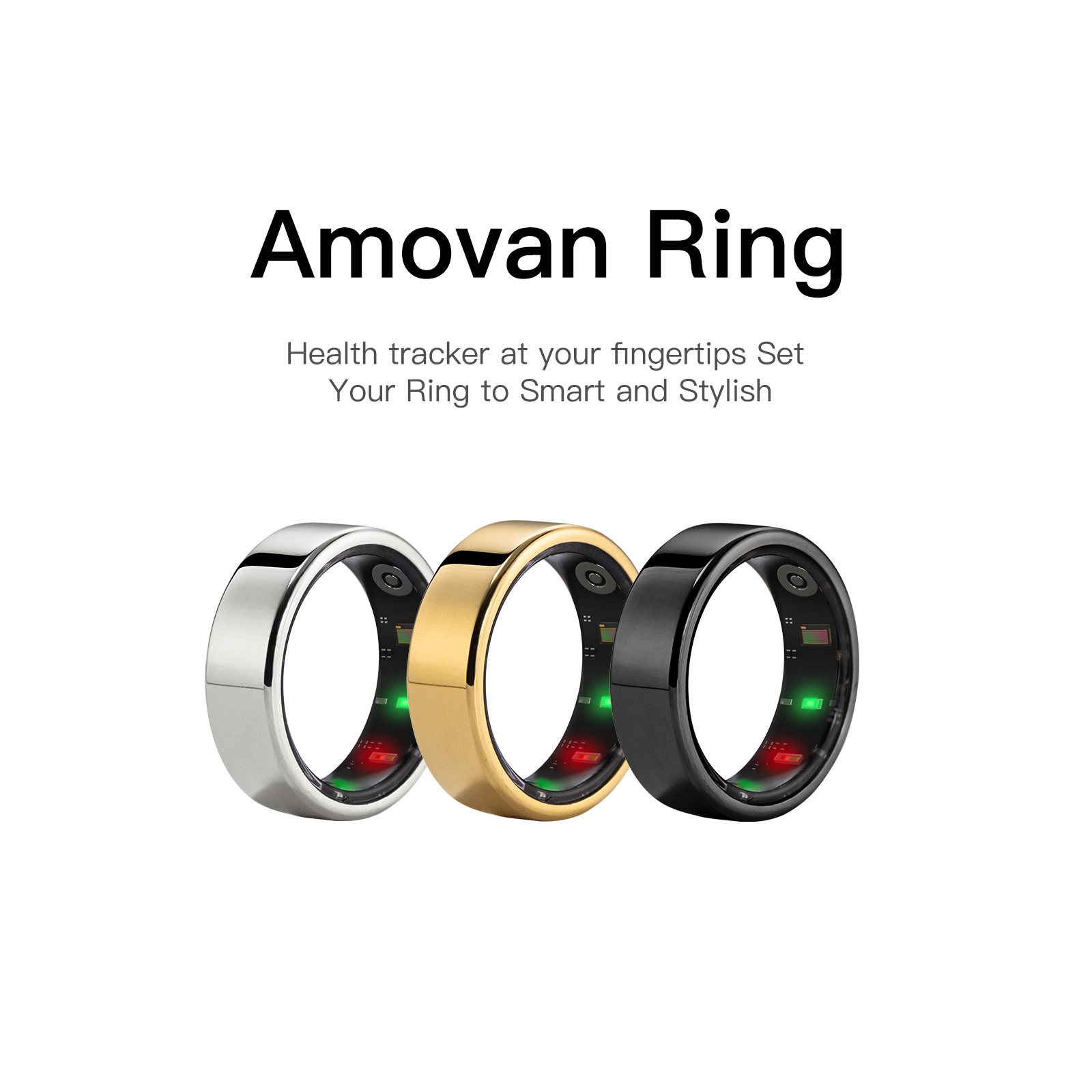Stylish Men’s Smart Sport Ring - огляд і ціна Men'S Accessories Rings