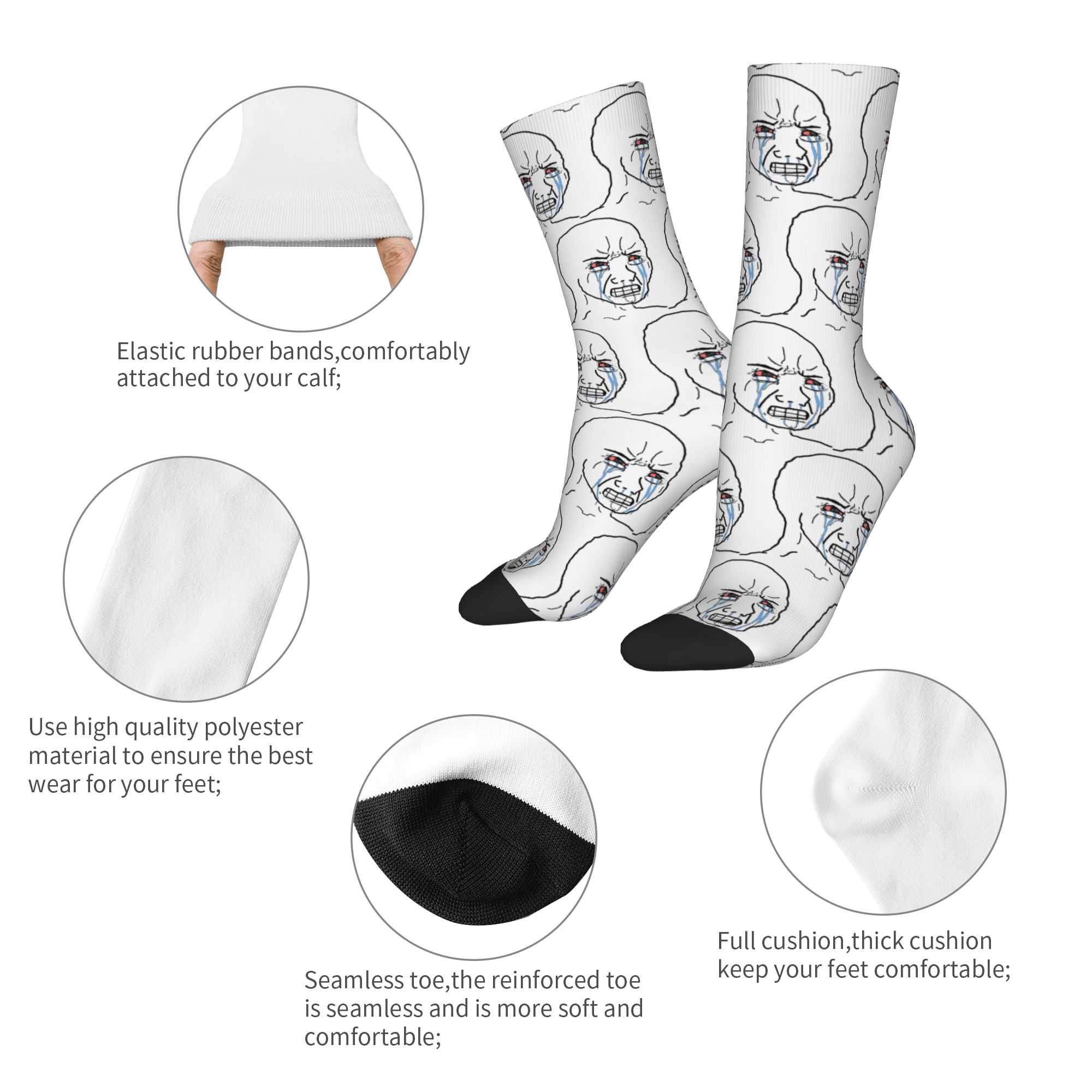 Wojak Soyjak Chudjak Chud meme - огляд і ціна Men'S Accessories Gift Ideas