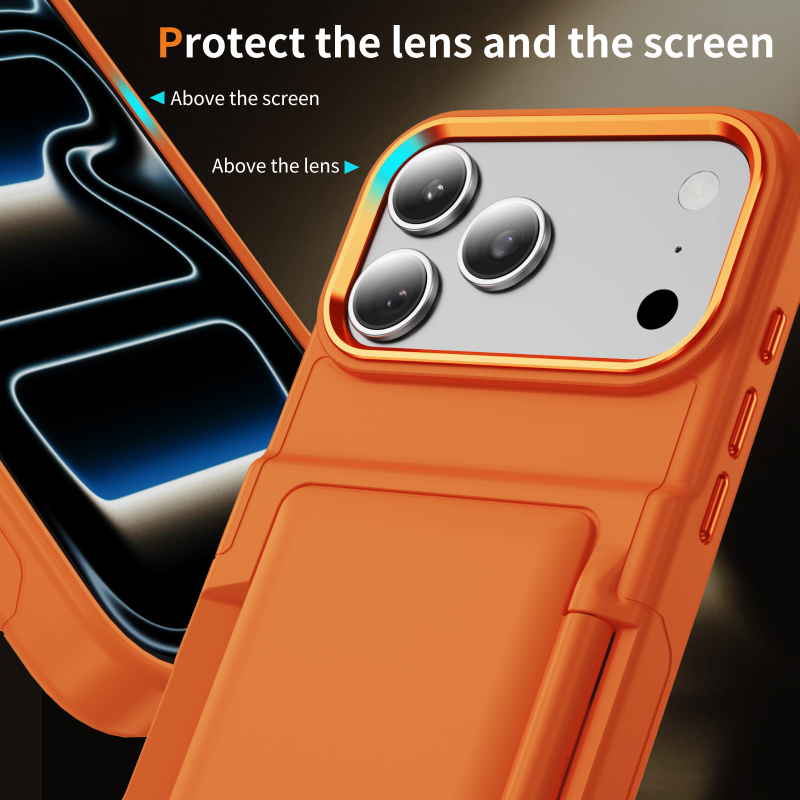 New Solid Color Frosted PC Wal - огляд і ціна Phone Wallet Combo