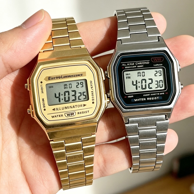 F91W Band Watch Waterproof Ret - огляд і ціна Men Accessories For Wrist