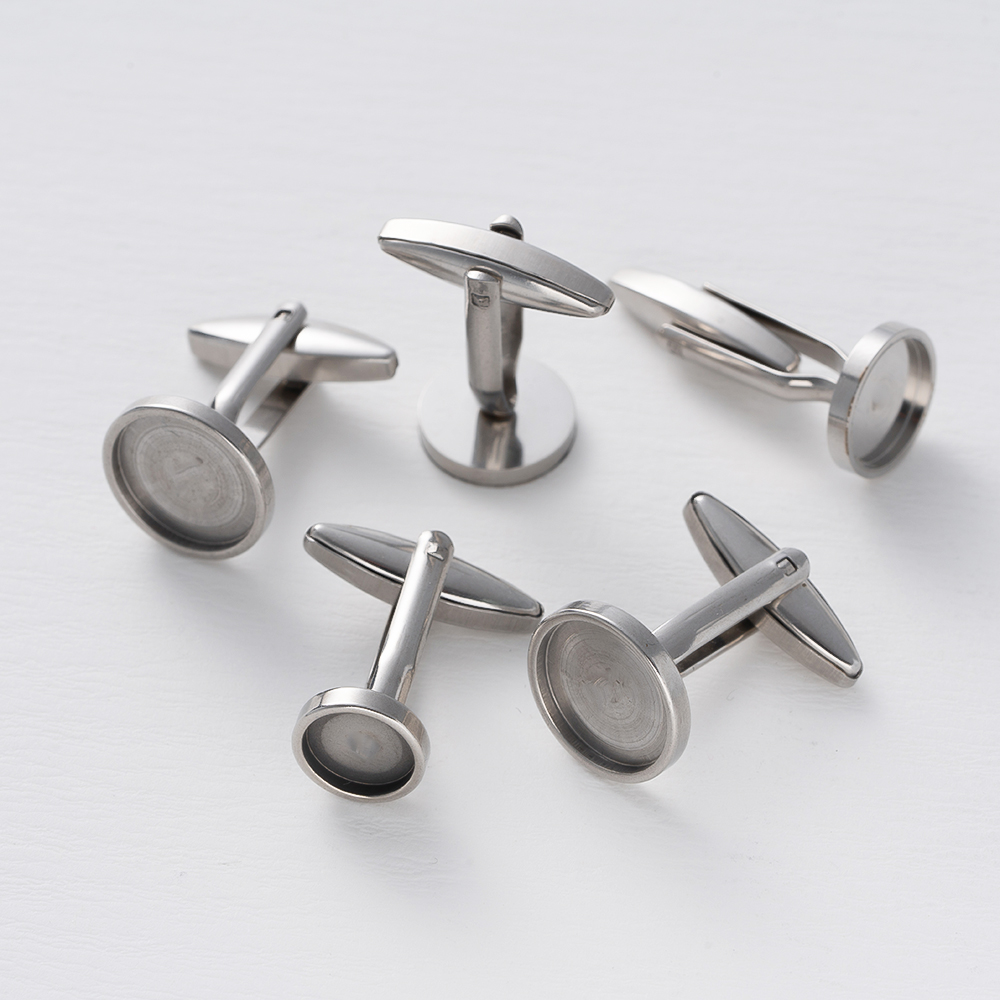 5Pcs Stainless Steel Cufflinks - огляд і ціна Men'S Accessories Rings