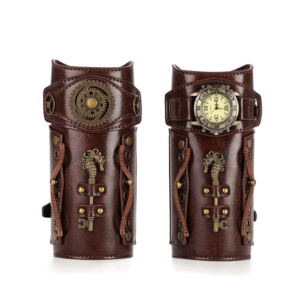 Steampunk Men Clock Gear Armor - огляд і ціна Men'S Viking Accessories
