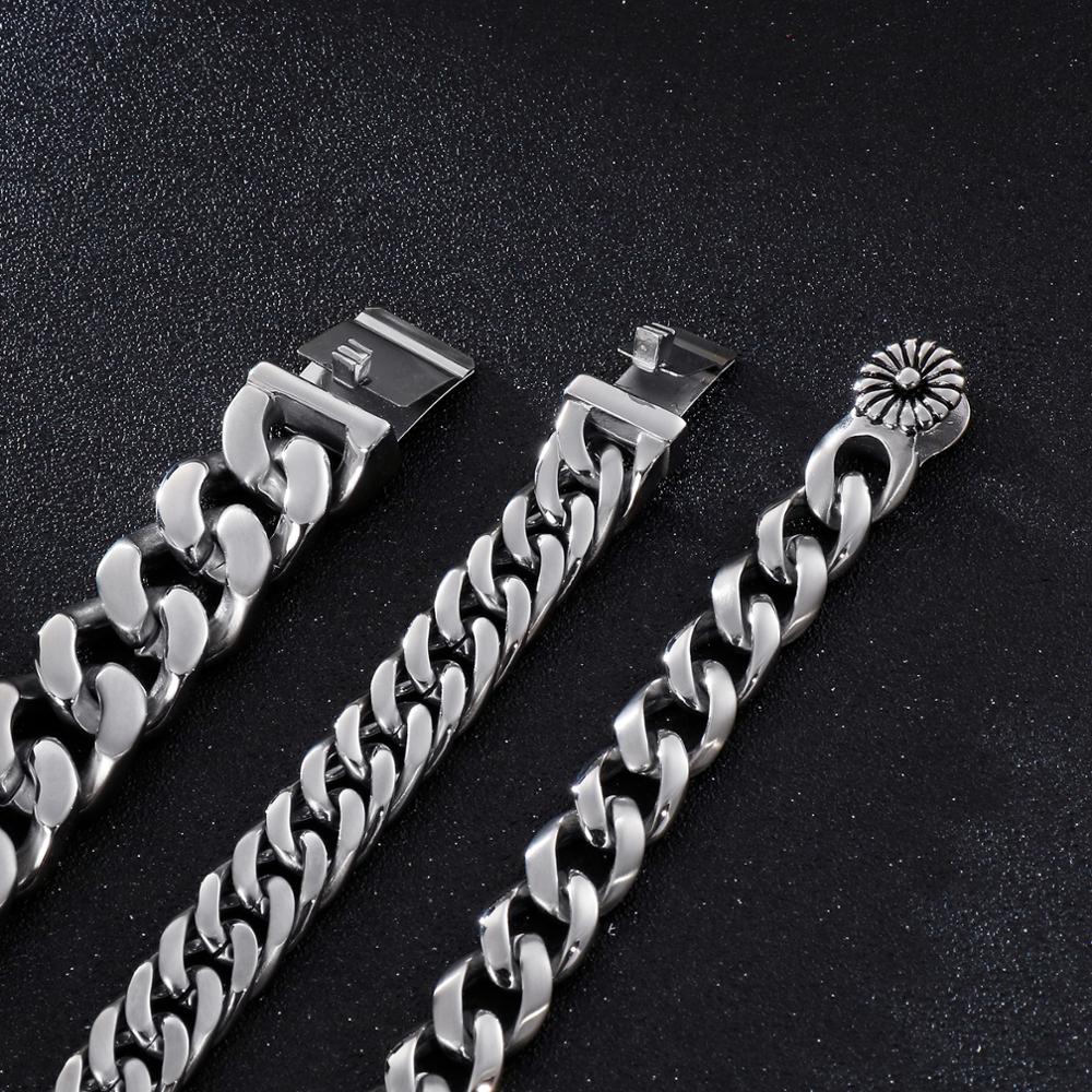 KALEN 22cm Stainless Steel Lin - огляд і ціна Men Accessories Ring And Bracelet