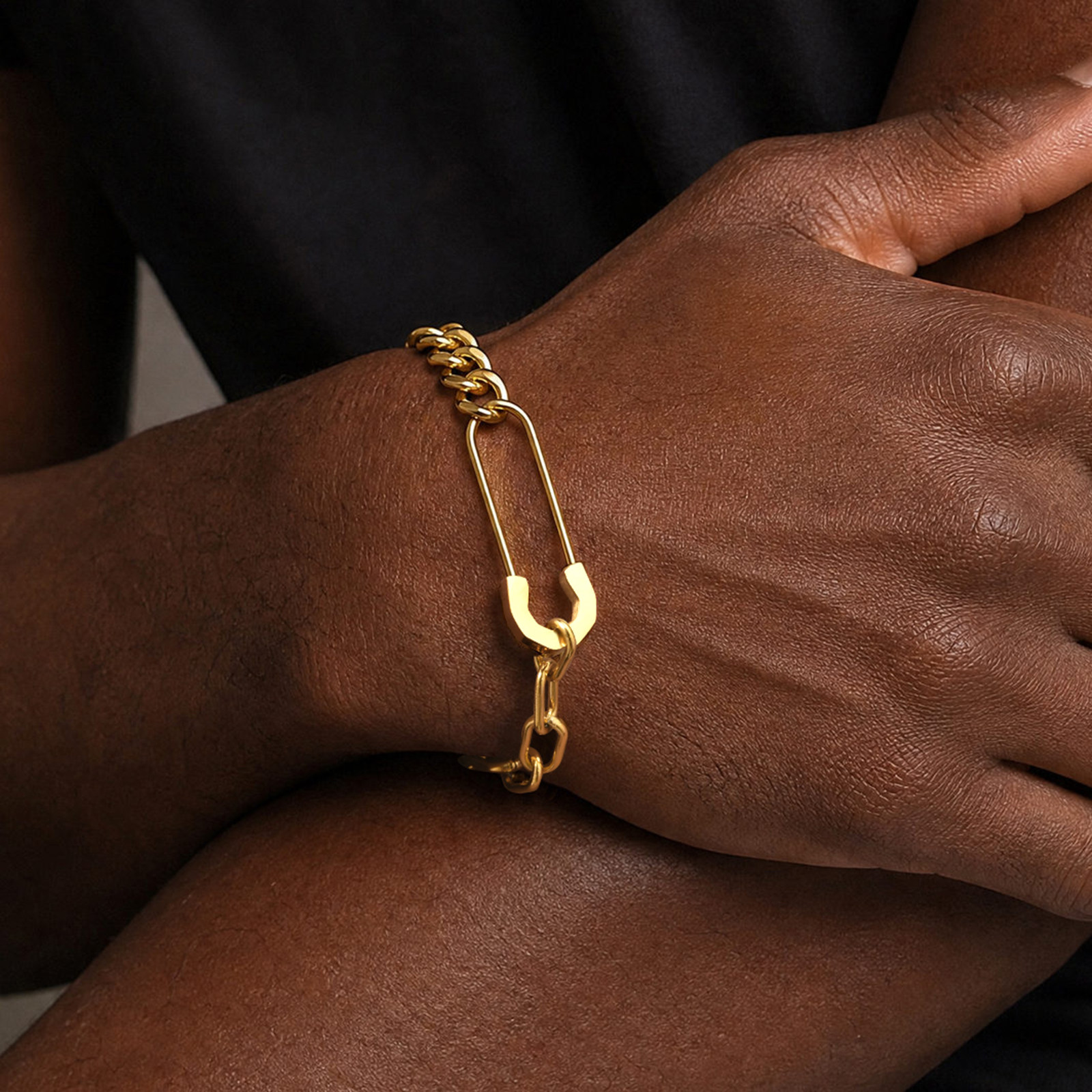 Vnox Men Paperclip Cuban Link  - огляд і ціна Men Accessories Ring And Bracelet