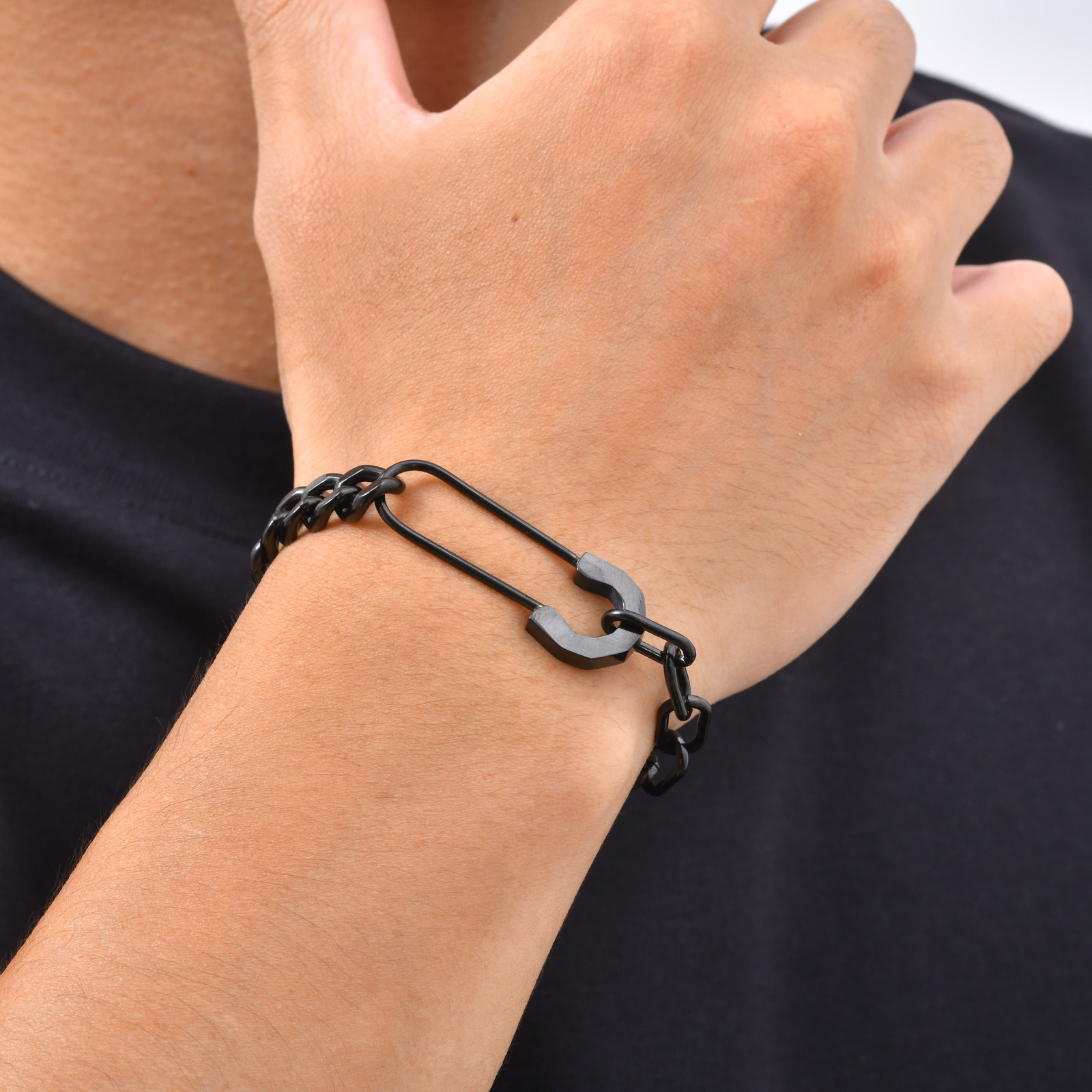 Vnox Men Paperclip Cuban Link  - огляд і ціна Men Accessories Ring And Bracelet