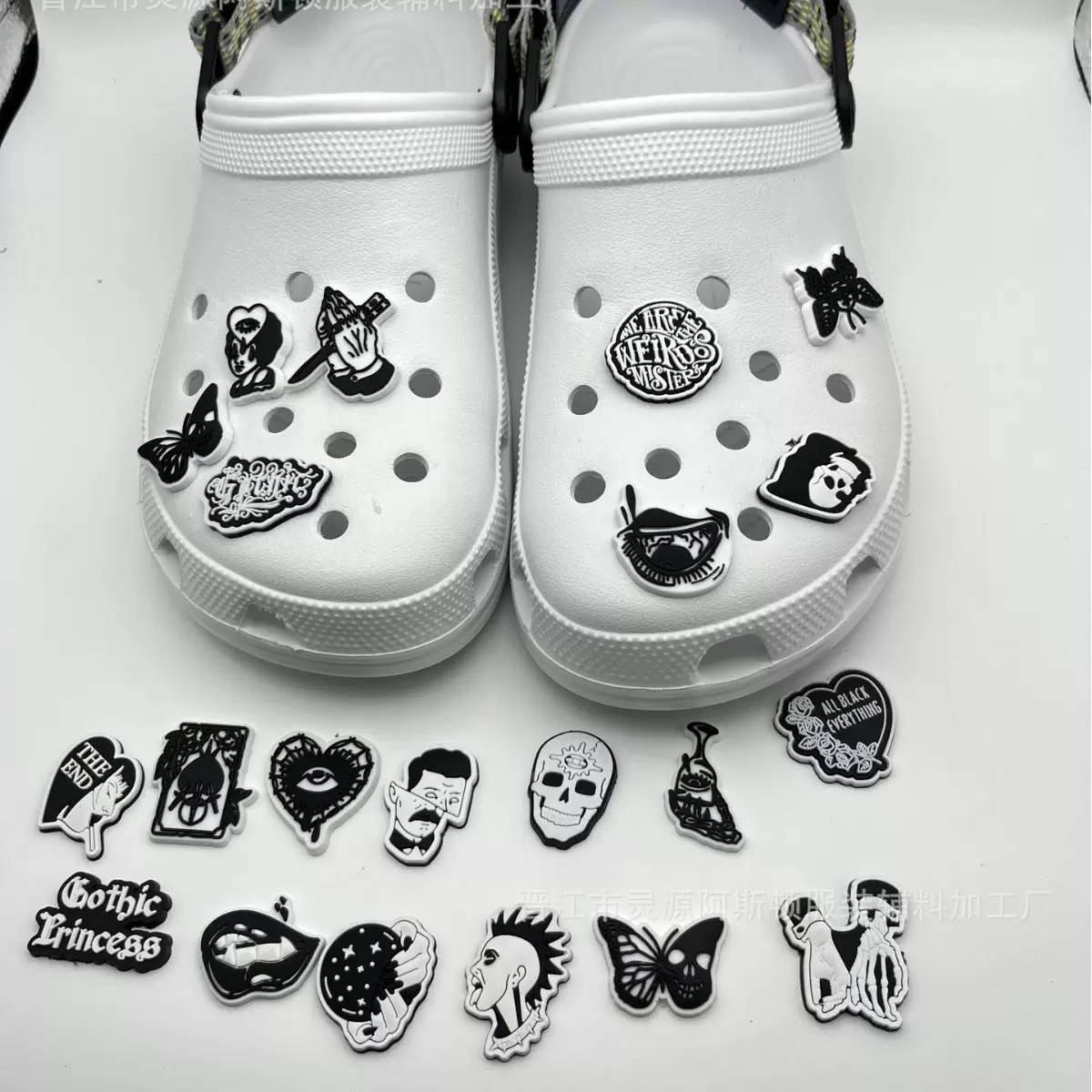 23Pcs Horror Halloween Shoe Ch - огляд і ціна Men'S Accessories Crocs