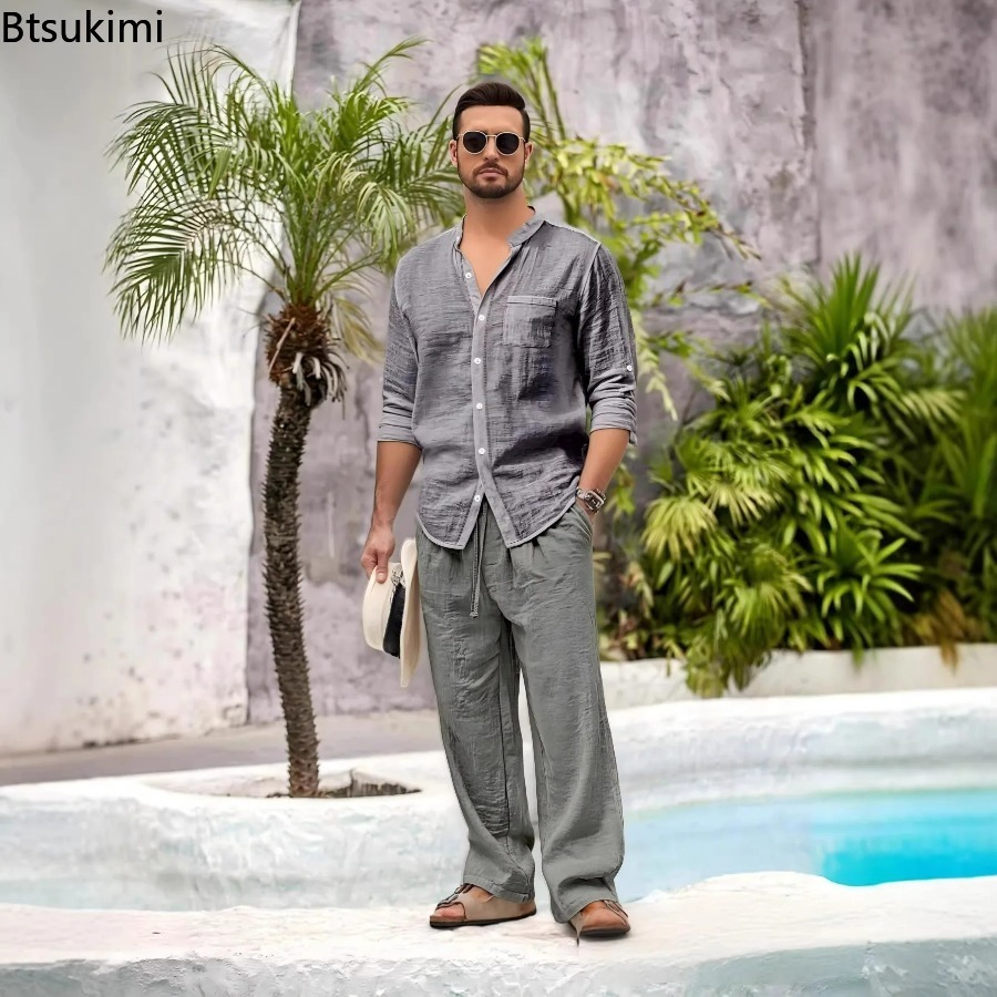 New Men's Casual Cotton Linen  - огляд і ціна Men'S Accessories Pouch
