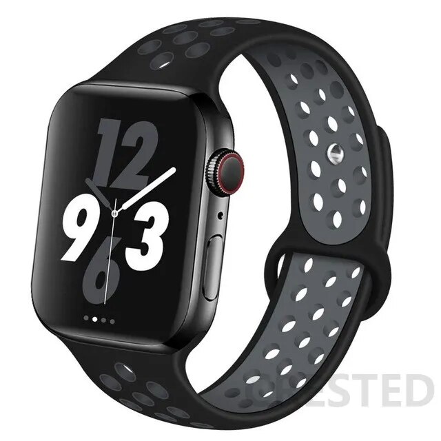 Silicone Strap For apple Watch - огляд і ціна Men'S Accessories Nike