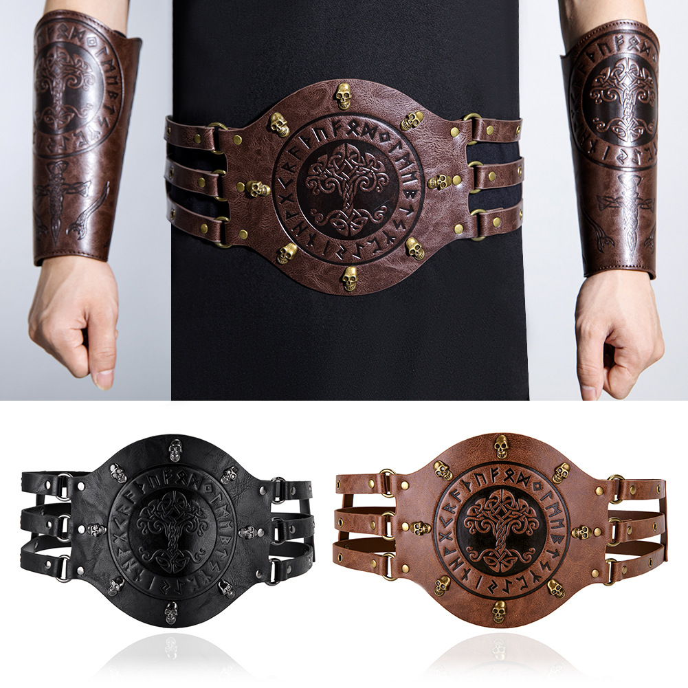 Medieval wide corset belt, Vik - огляд і ціна Men'S Viking Accessories