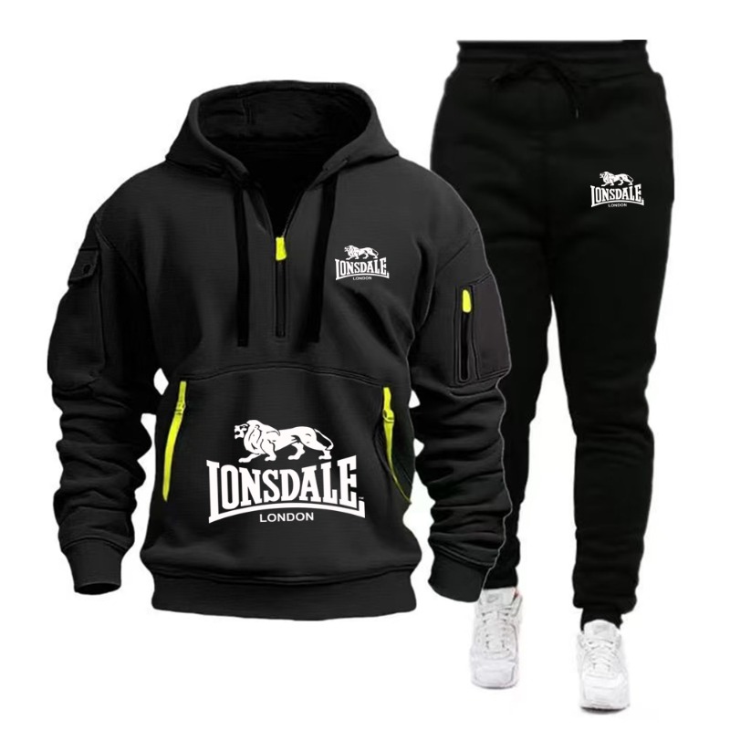 LONSDALE Men's Kangaroo Pocket - огляд і ціна Men'S Accessories Pouch