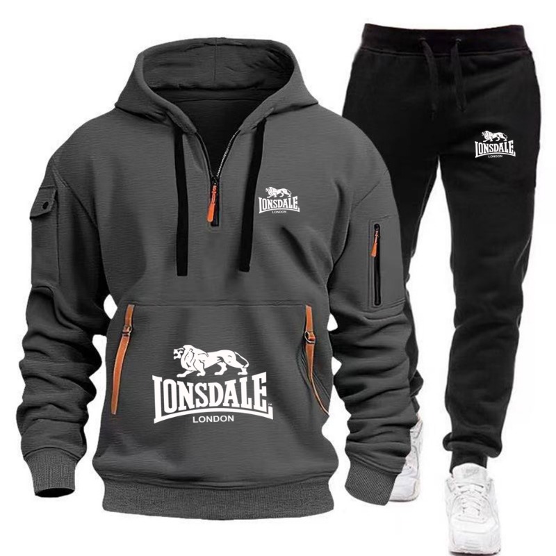 LONSDALE Men's Kangaroo Pocket - огляд і ціна Men'S Accessories Pouch