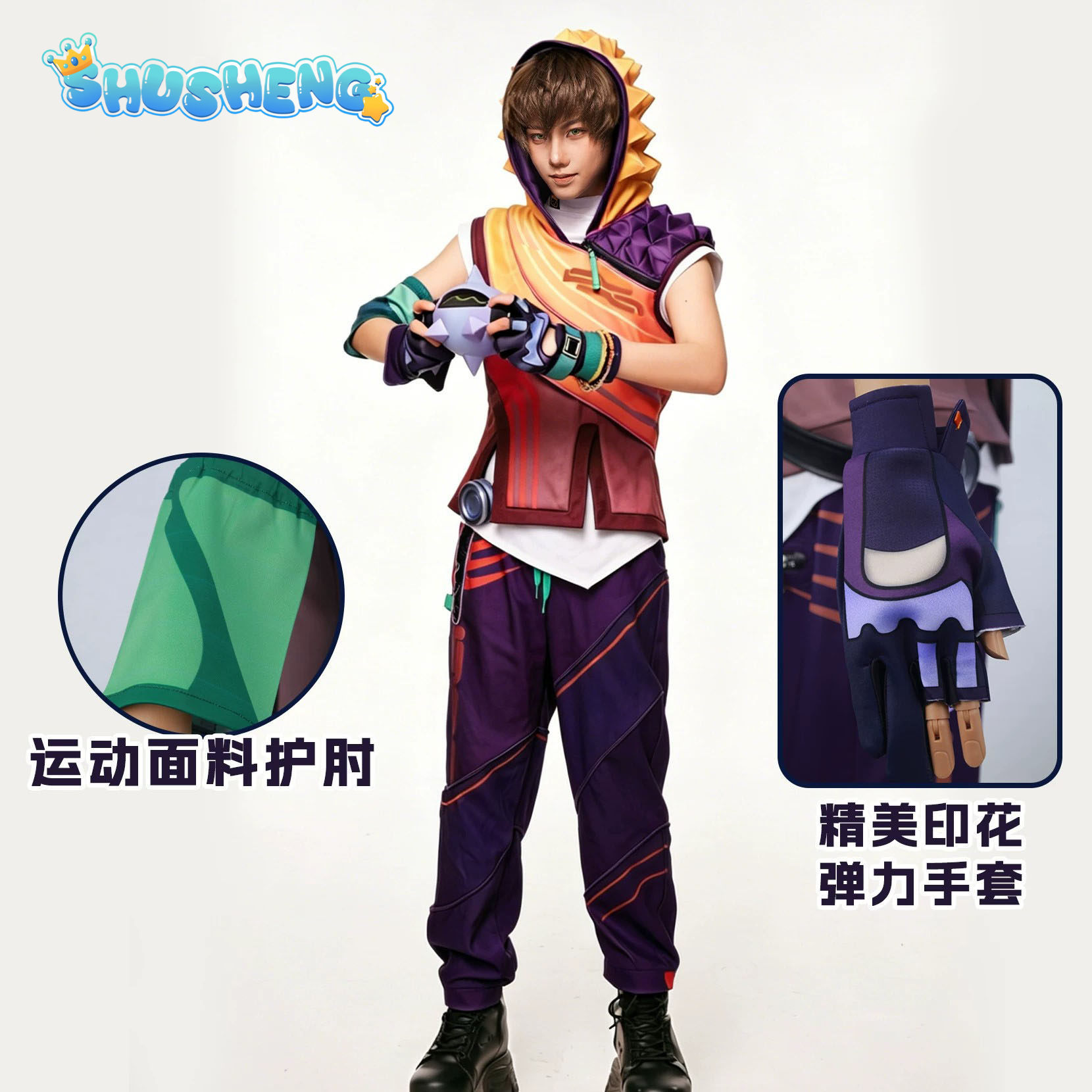 Valorant Miks Cosplay Costume  - огляд і ціна Men'S Accessories Anime