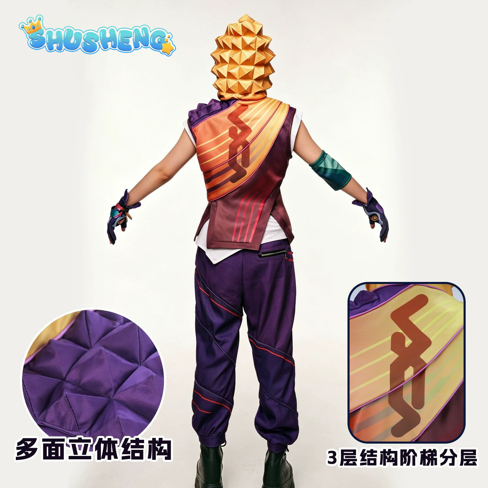 Valorant Miks Cosplay Costume  - огляд і ціна Men'S Accessories Anime
