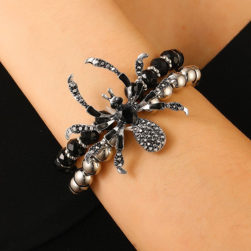 Gothic Spider Beads Bracelet R - огляд і ціна Men Accessories Ring And Bracelet