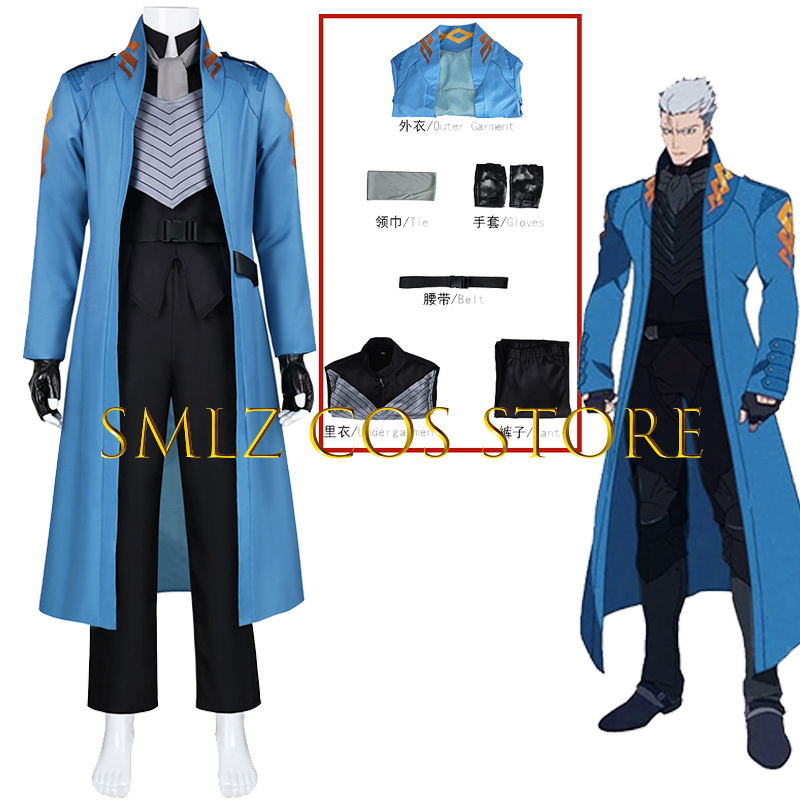 Newly Cry 5 Vergil Cosplay Cos - огляд і ціна Men'S Accessories Anime