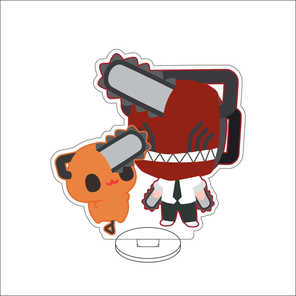 10CM Anime Chainsaw Man Pochit - огляд і ціна Men'S Accessories Anime