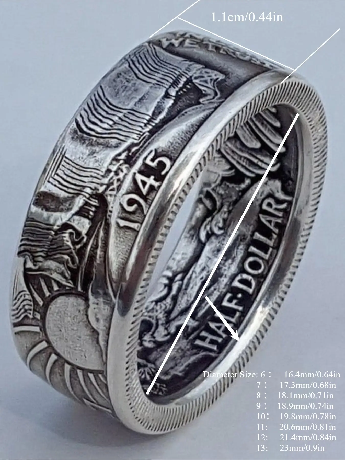 Vintage Coin Morgan 1945 for M - огляд і ціна Men'S Accessories Gift Ideas