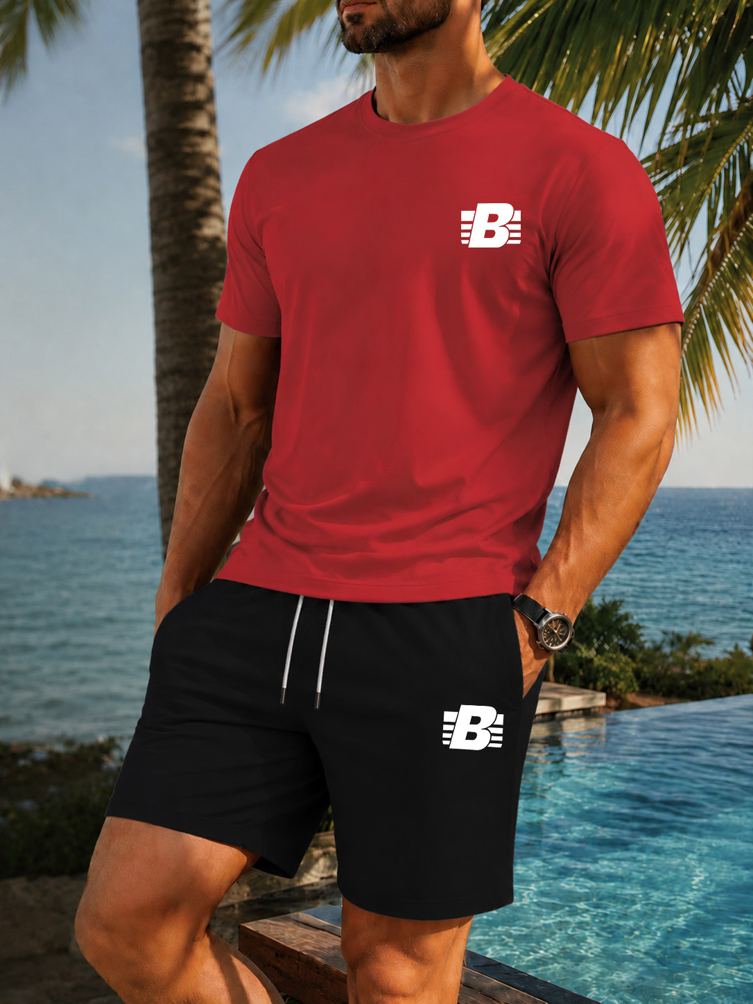 Men's 2-Piece Tracksuit Casual - огляд і ціна Men'S Accessories Pouch