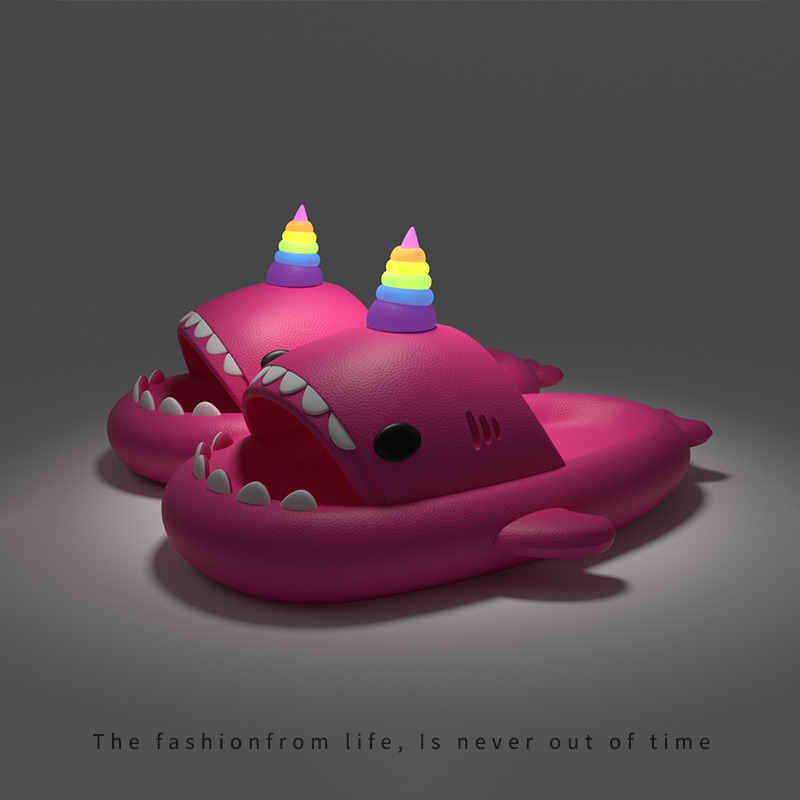 Cute Shark Slippers for Women  - огляд і ціна Men Accessories For Beach