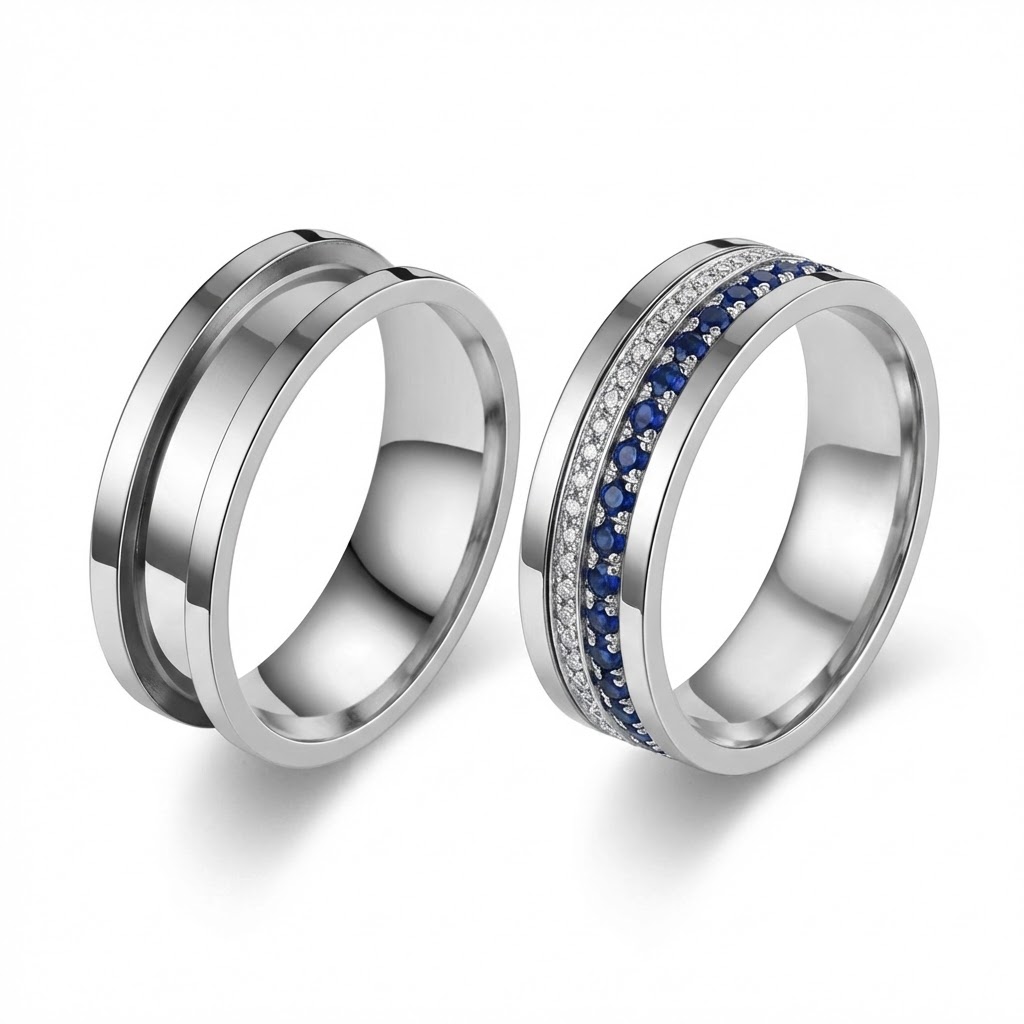 5pcs 7/8/9/10/11/12 Ring Core  - огляд і ціна Men'S Accessories Rings