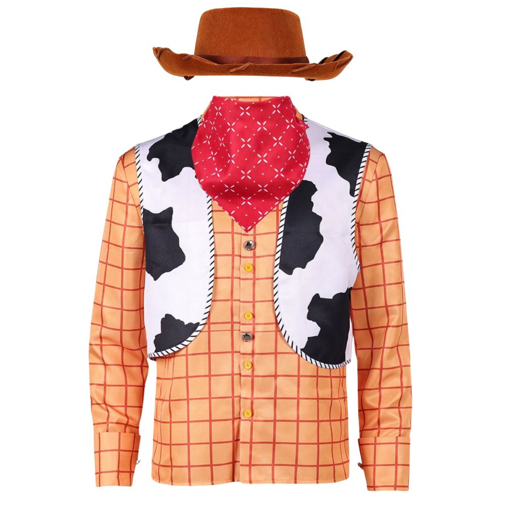 Woody Cosplay Costume Adult Me - огляд і ціна Men Accessories H&M