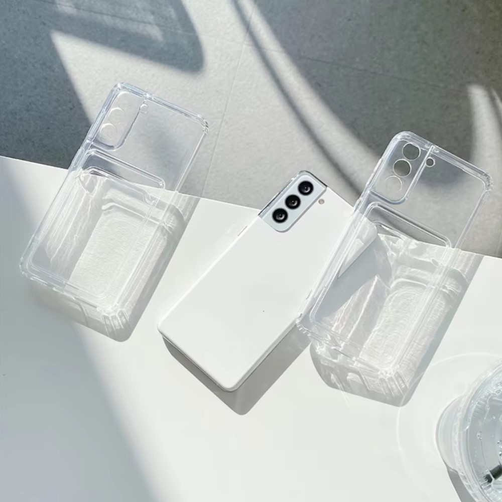 Clear Silicone Card Slot Holde - огляд і ціна Phone Wallet Combo