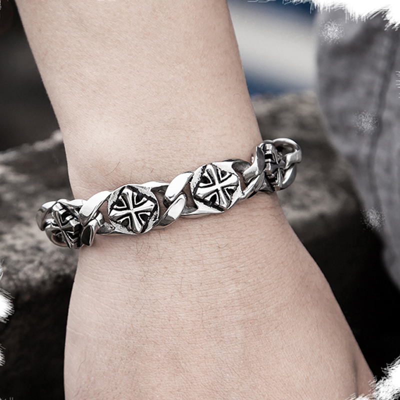 Trend Retro Celtic Cross Patte - огляд і ціна Men Accessories Ring And Bracelet